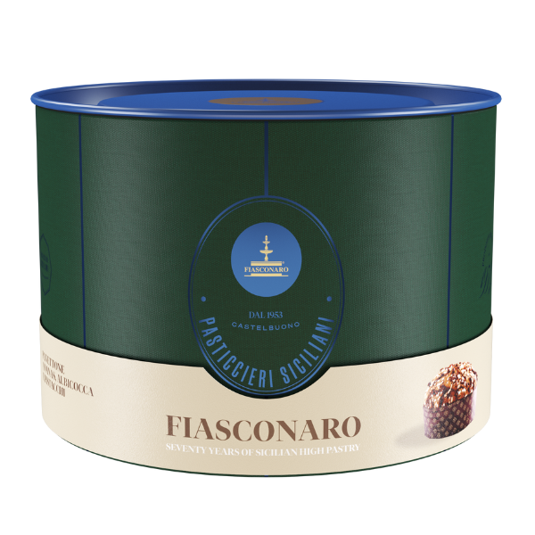 1953 Panettone mit Ananas, Aprikose und Pistazien  1Kg | Fiasconaro