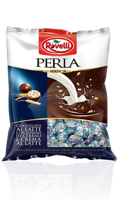Schokopralinen Perla Bianca 116g | Rovelli