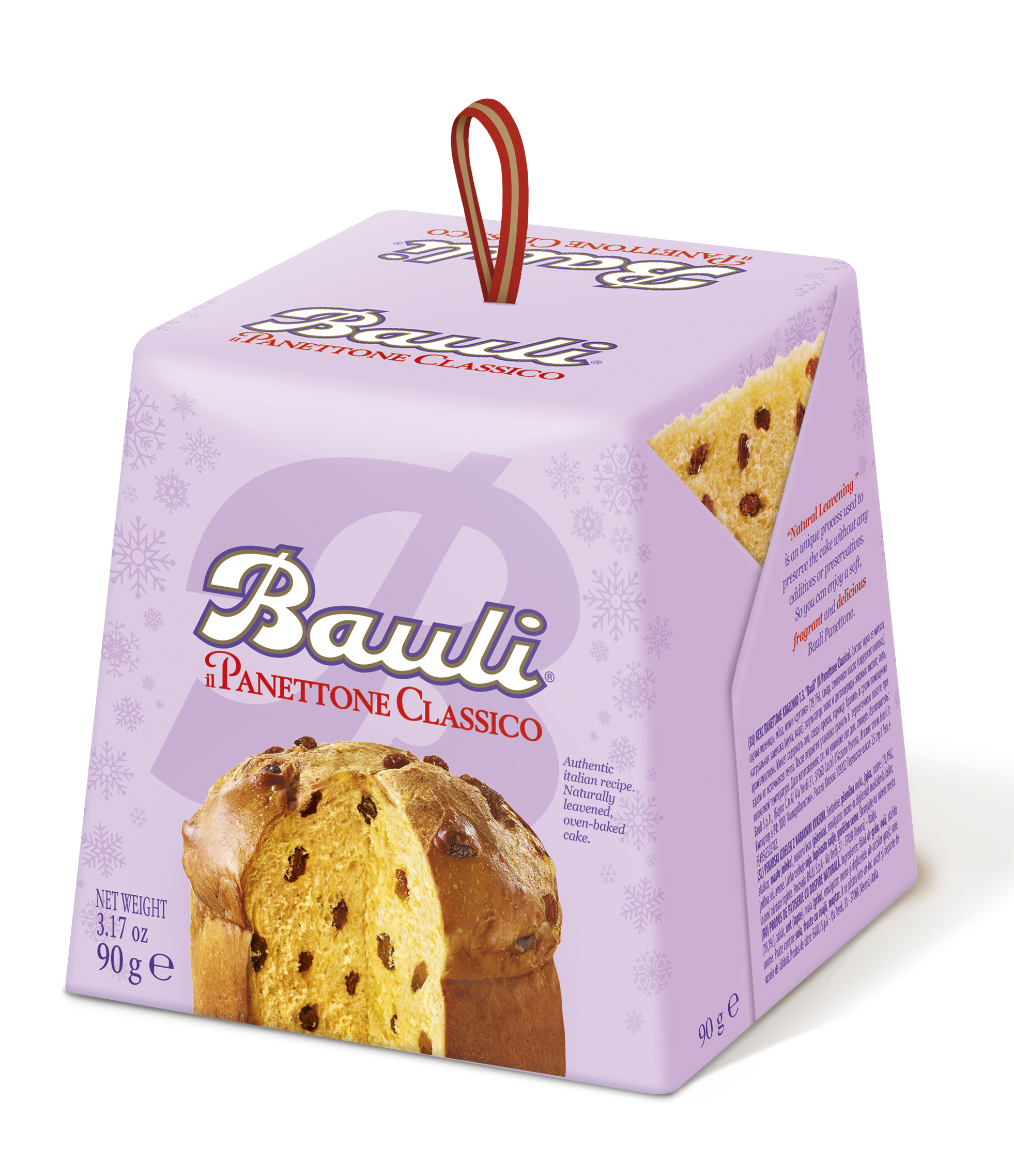 Il Panettone Mignon Classico mit Rosinen 90g (cod.2740) | Bauli