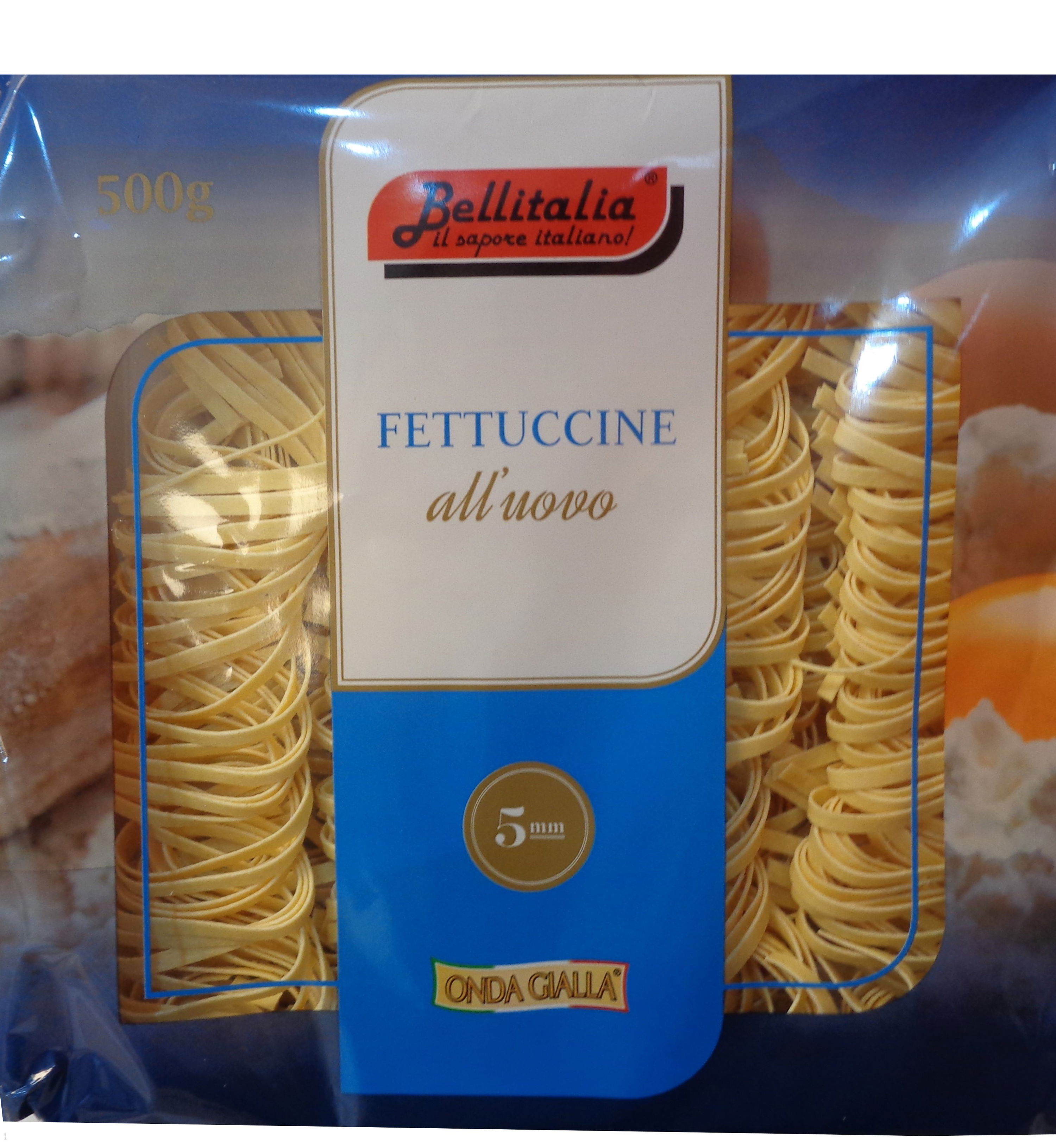 Fettuccine all'uovo 500g | Bellitalia