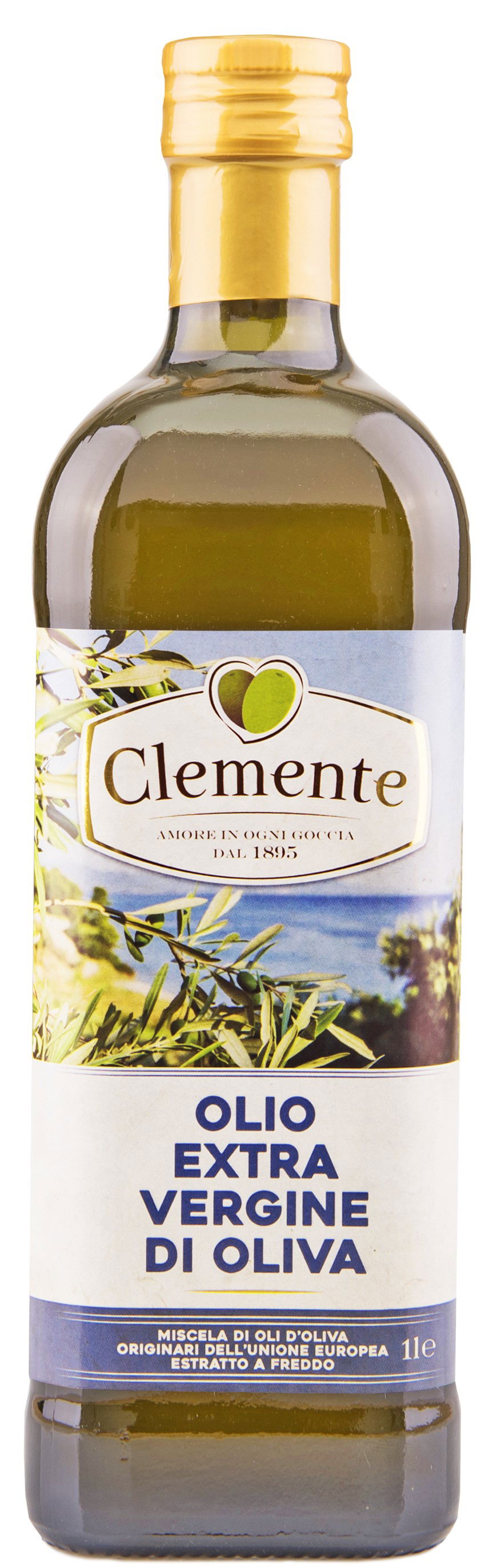 Olio Extra Vergine di oliva UE 1 Liter /Clemente