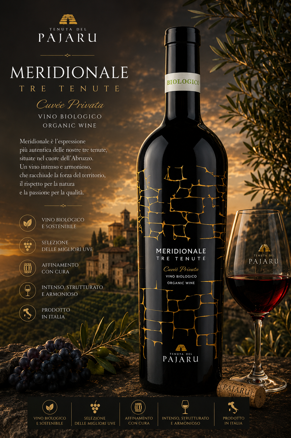 wein, organic, flasche, kieselglas?, rotwein