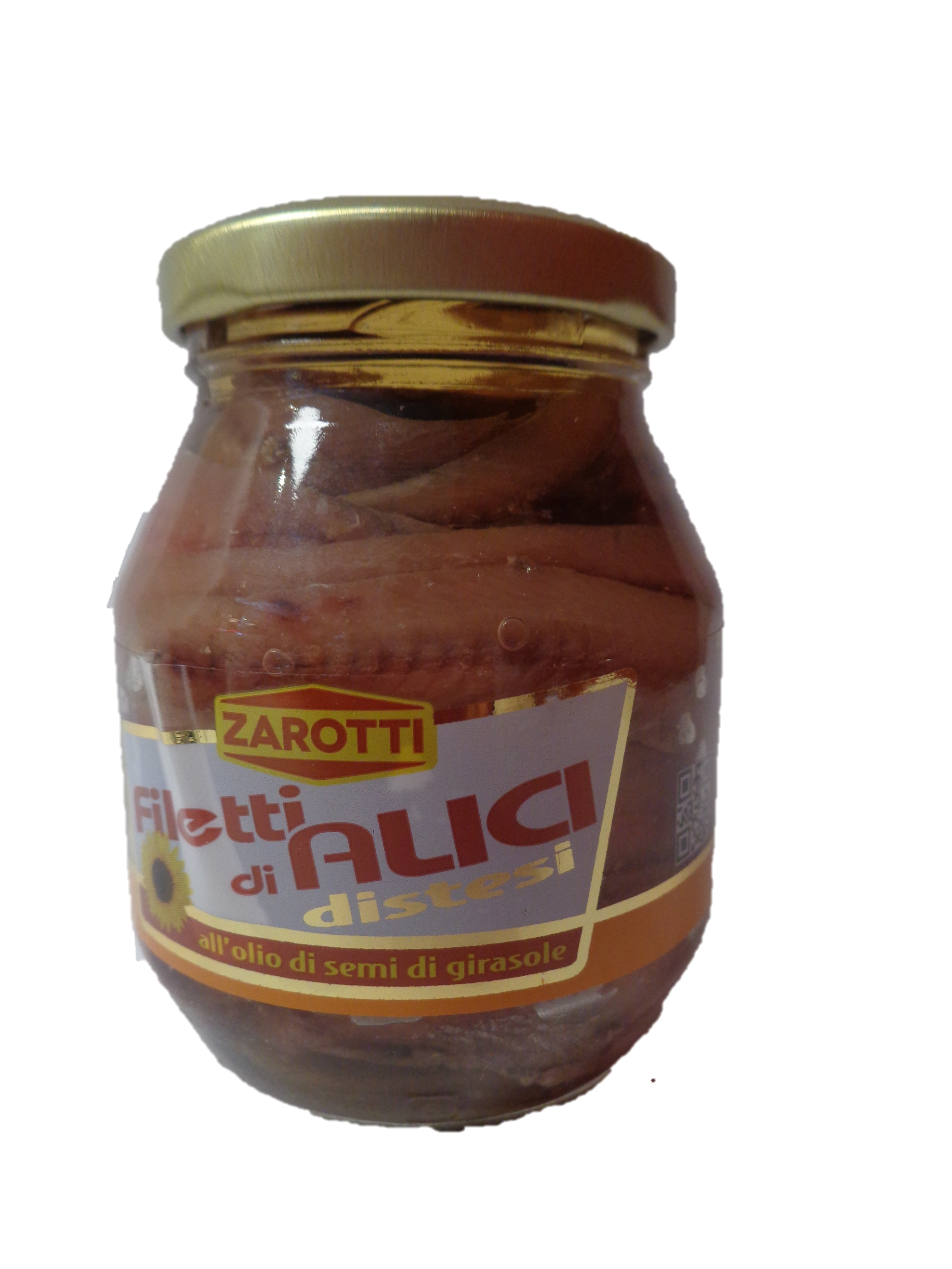 Filetti di Alici in Sonnenblumenöl  140g/Zarotti