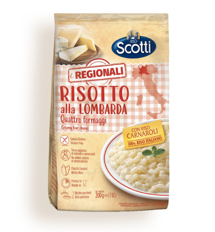 Risotto alla Lombarda 4 Käse 200g | Scotti