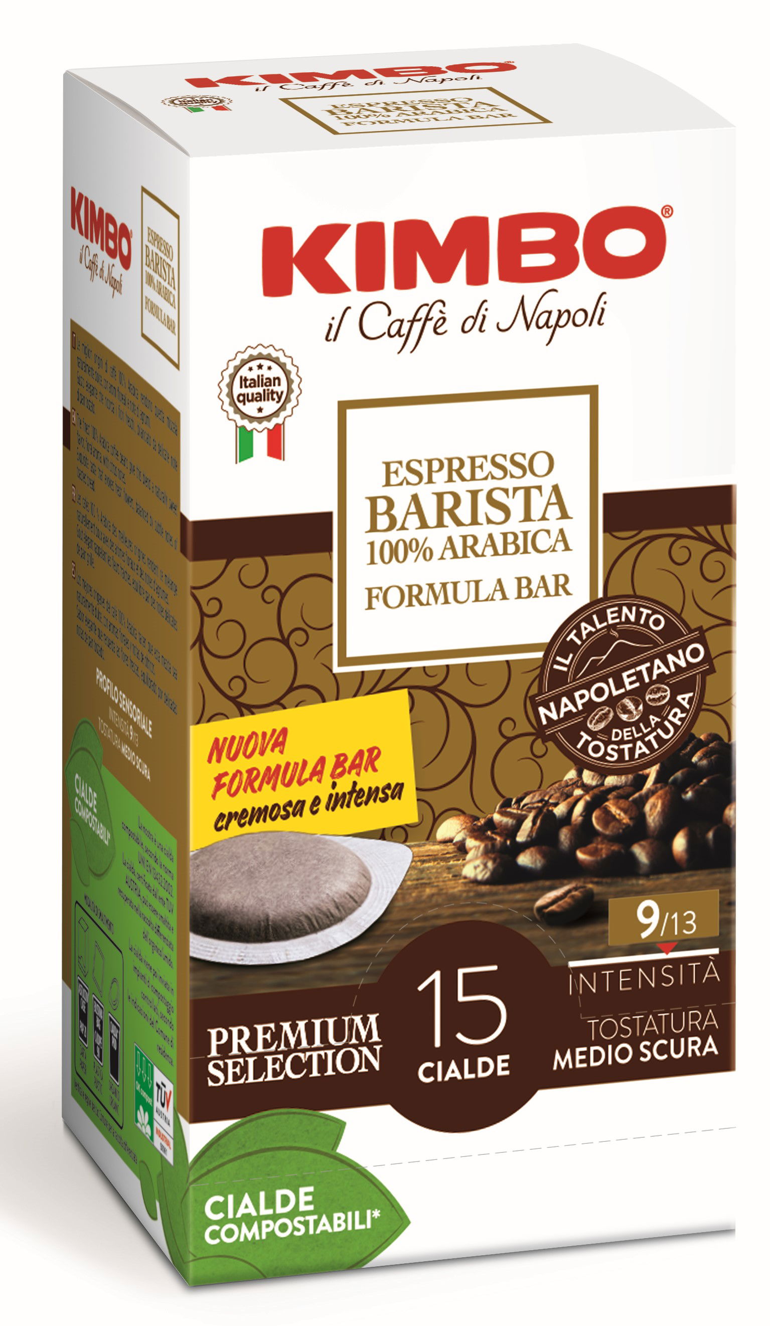 Espresso Barista 100% Arabica 15 Cialde/Pads ESE/ Kimbo