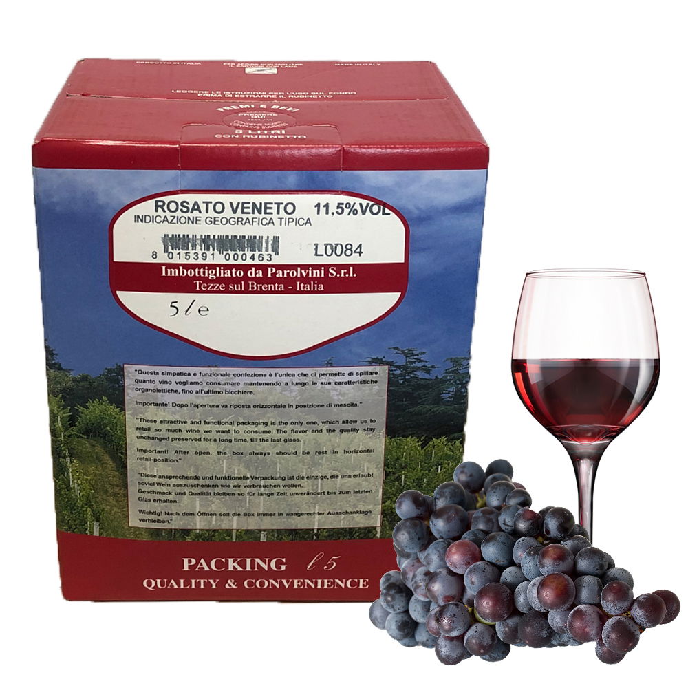 Rosato del Veneto IGT 5l Bag in Box 11,5% | Parol Vini
