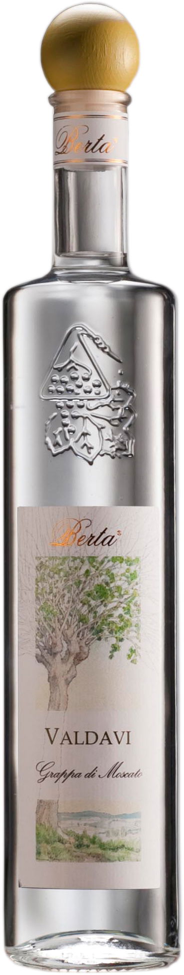 Grappa di Moscato Valdavi 0,7l 40% | Berta Distillerie