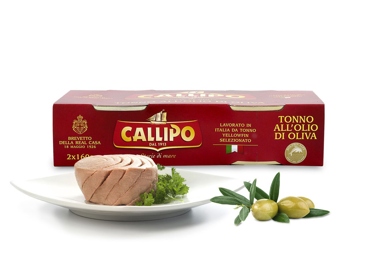 Tonno Thunfisch in Olio d'Oliva 2x160g Dosen | Callipo
