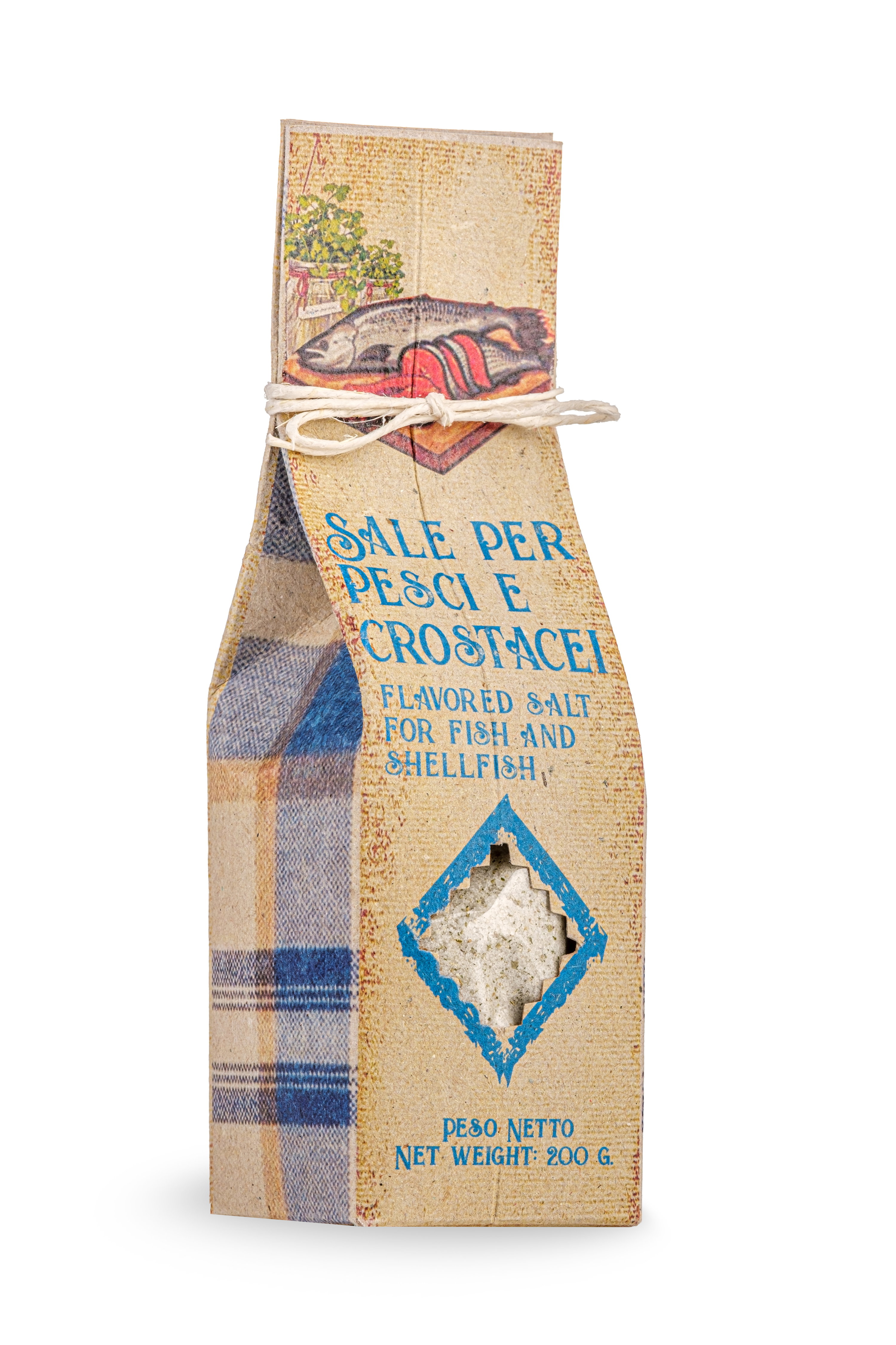 Salz aromatisiert für Fisch und Meeresfrüchte 200g | Artigiani dei Sapori