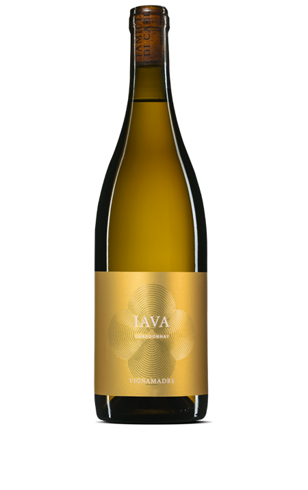 Weißwein, Chardonnay, Flasche, goldenes Etikett, Glasflasche