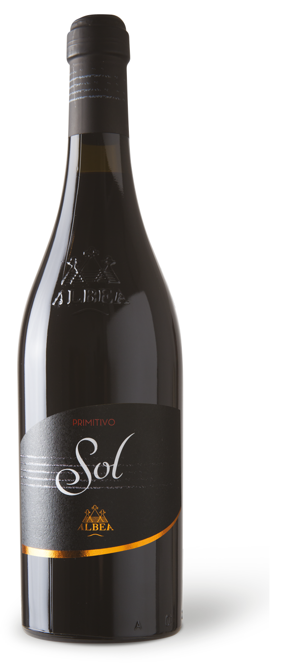 Sol Primitivo Puglia Rosso IGP 0,75l 15% - 2020 Albea