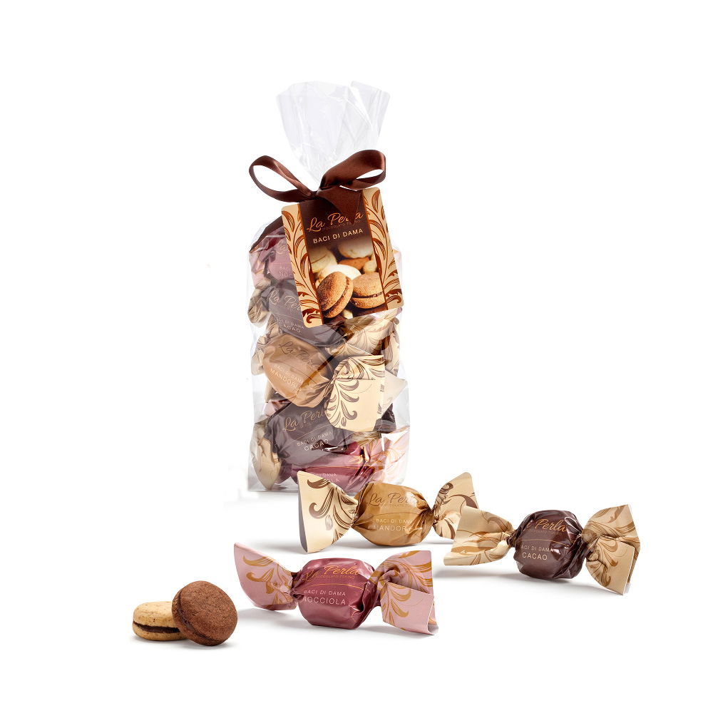 Baci di Dama Sortiert in Beutel 150g (cod. 109706) / La Perla  