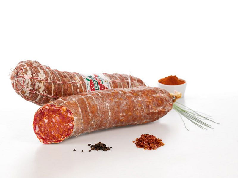 Salame Ventricina Piccantino zirka 2,6Kg SFUSO für Theke | Sorrentino