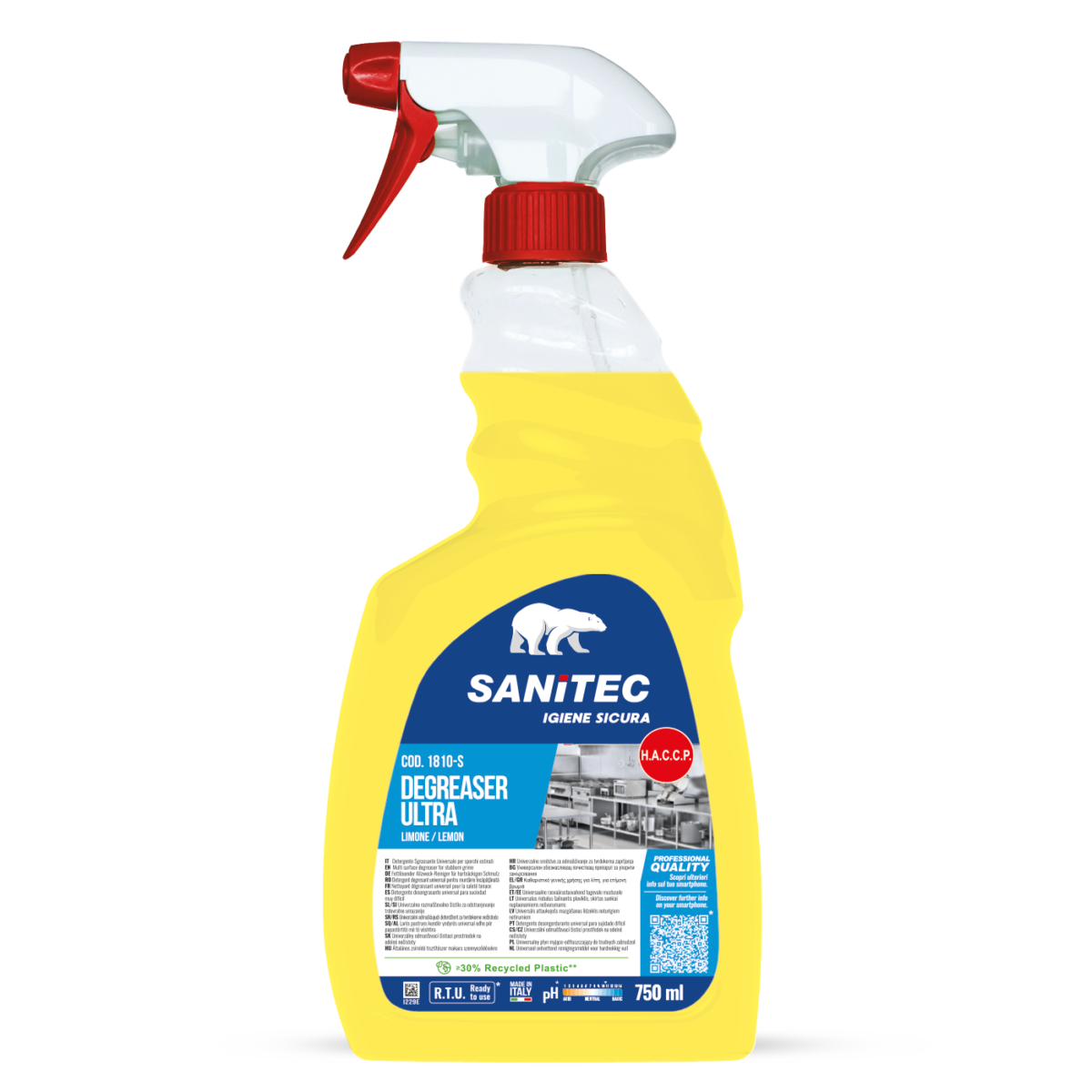 Fettlöser sgrassatore Zitrone/Limone 750ml | Sanitec