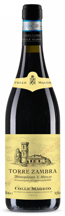 Montepulciano d'Abruzzo DOC Collemaggio 14% 0,75l - 2022 | Torre Zambra