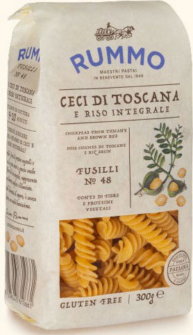 Fusilli Nr.48 Ceci di Toscana e Riso Integrale Glutenfrei 300g | Rummo