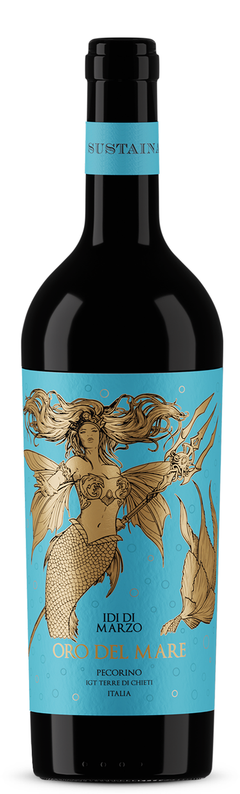 Pecorino  Oro del Mare Terre di Chieti IGT 12,5% 0,75l - 2024 | Idi di Marzo