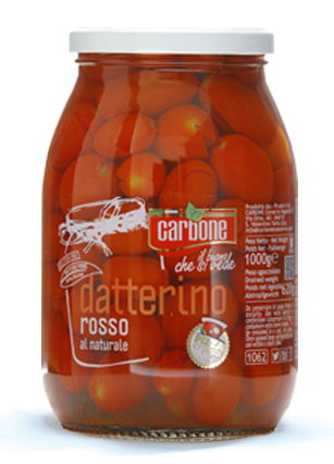 Datterini rossi al naturale  620g | Carbone