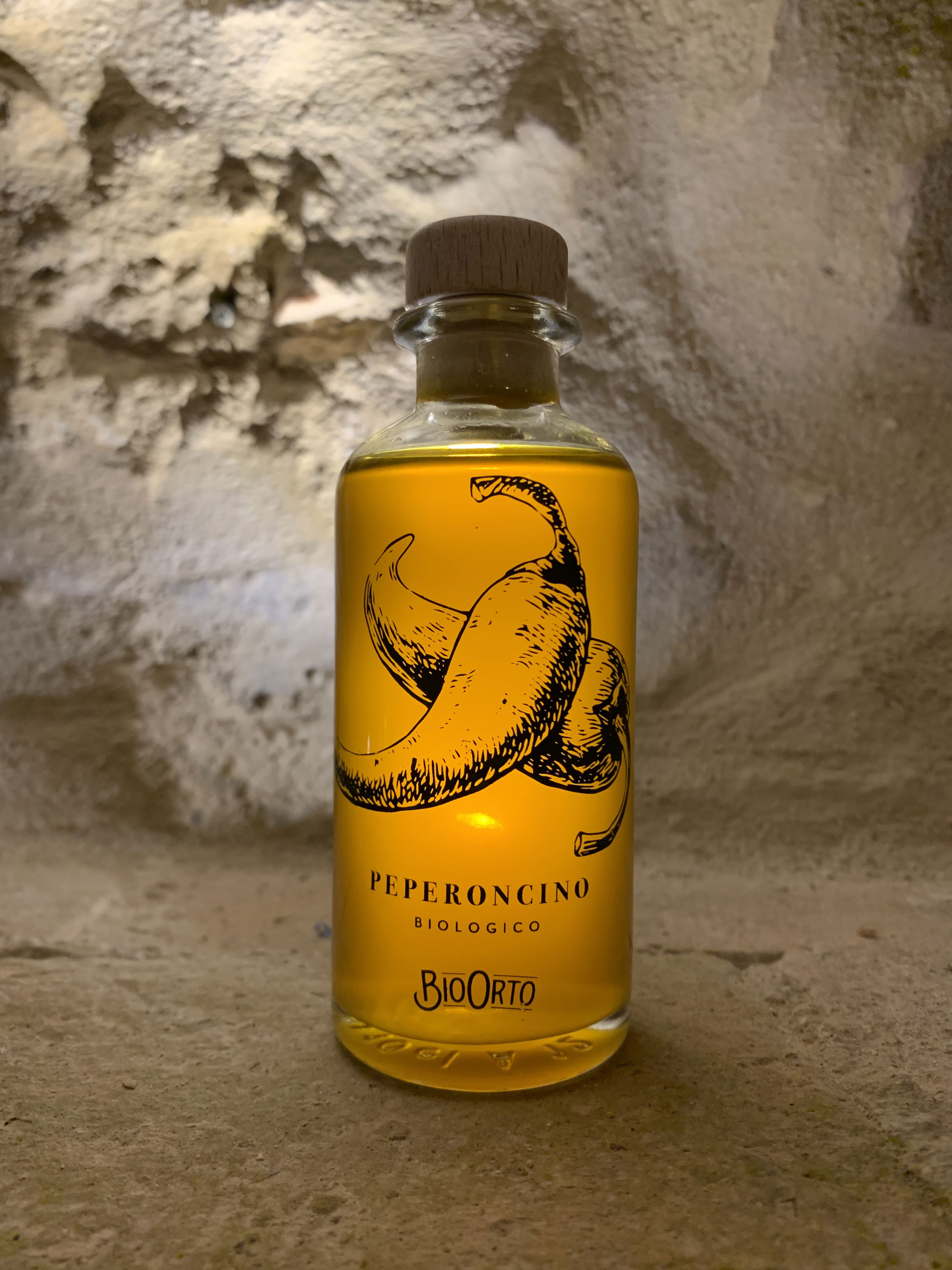 Bio Würzöl mit frischem Chili BIO 100ml | BioOrto