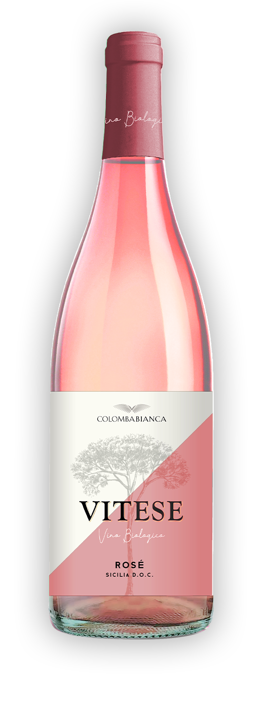 Vitese Rosato Sicilia DOC, BIO 0,75l 12 % - 2023 | Colomba Bianca