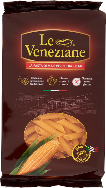 Penne Rigate Maisnudel Glutenfrei Le Veneziane 250g/Molino di Ferro