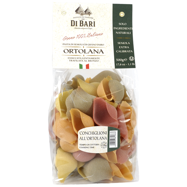Conchiglioni all’ortolana - nach Gärtnerinnen Art 500g | Taralloro Di Bari