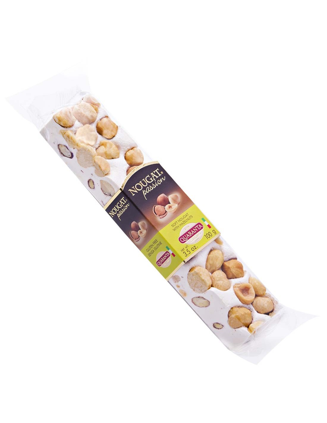 Nougatriegel mit Haselnüssen 100g/Quaranta