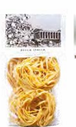 Pasta, Nudeln, Spaghetti, Ringe, Bicolor