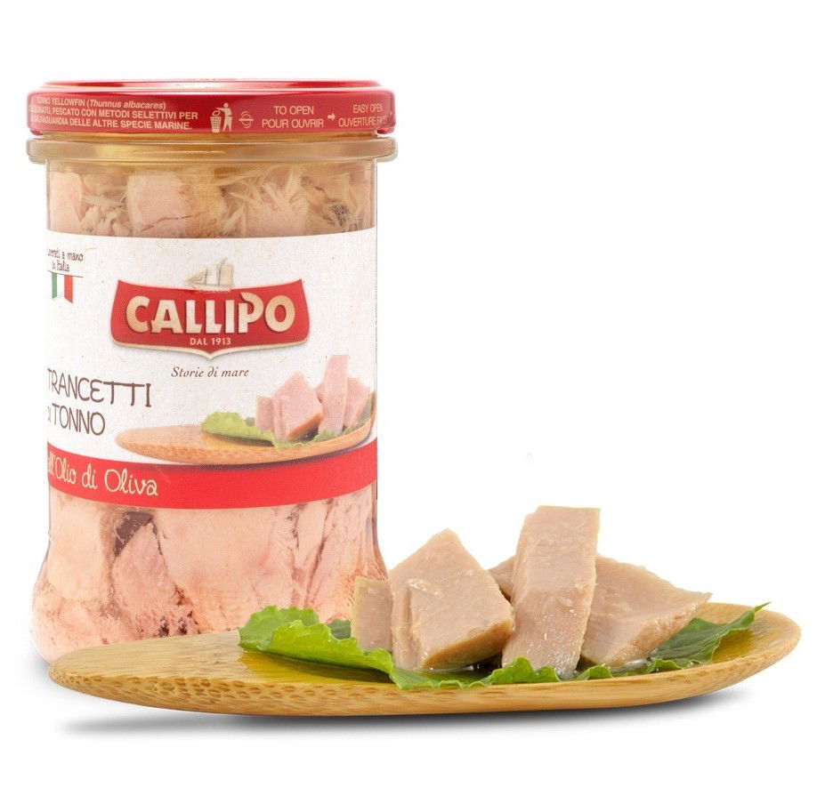 Trancetti di Tonno Thunfisch all'Olio d'Oliva 170g in Glas | Callipo