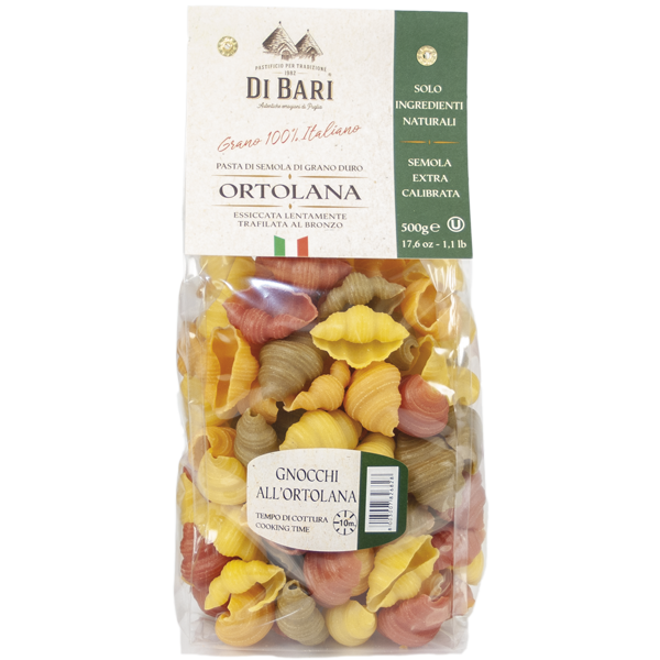 Gnocchi all’ortolana - nach Gärtnerinnen Art 500g | Taralloro Di Bari