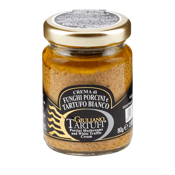 Steinpilze- und weiße Trüffelcreme 80g | Giuliano Tartufi