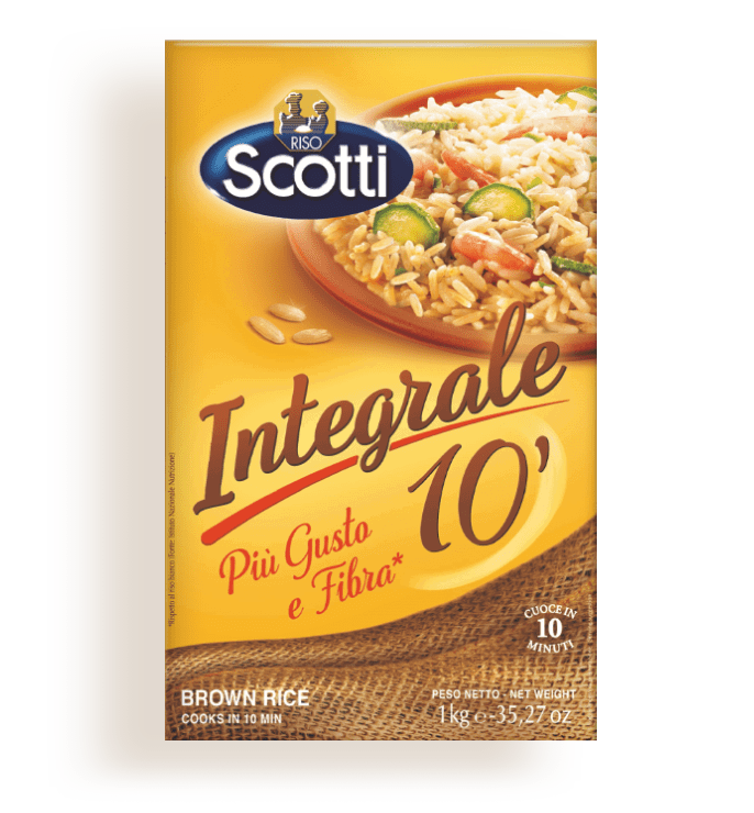 Risotto Integrale 10 - Vollkorn Spitzenreis 1kg | Scotti