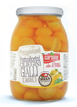 Pomodorini Gialli Semidried 950g | Carbone