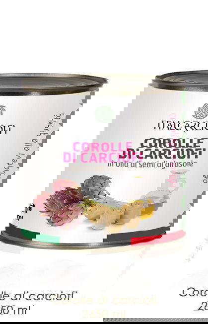 Artischocken geschnitten naturale 3/1 Ds | Italcarciofi