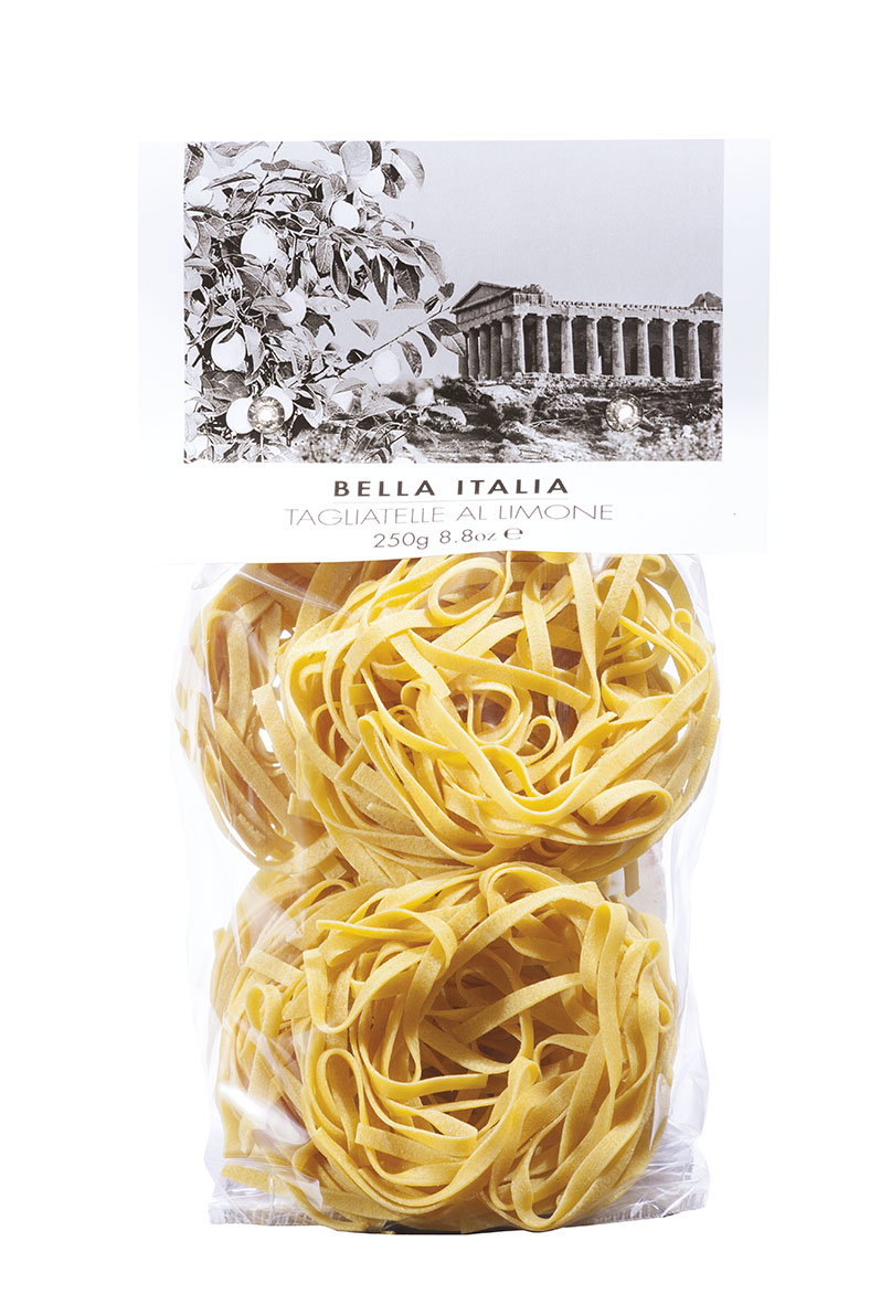 pasta, Tagliatelle, fettuccine-ähnlich, italienische pasta, rohe pasta