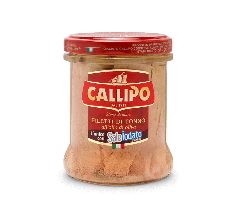 Thunfischfilets in Olivenöl 170g | Callipo