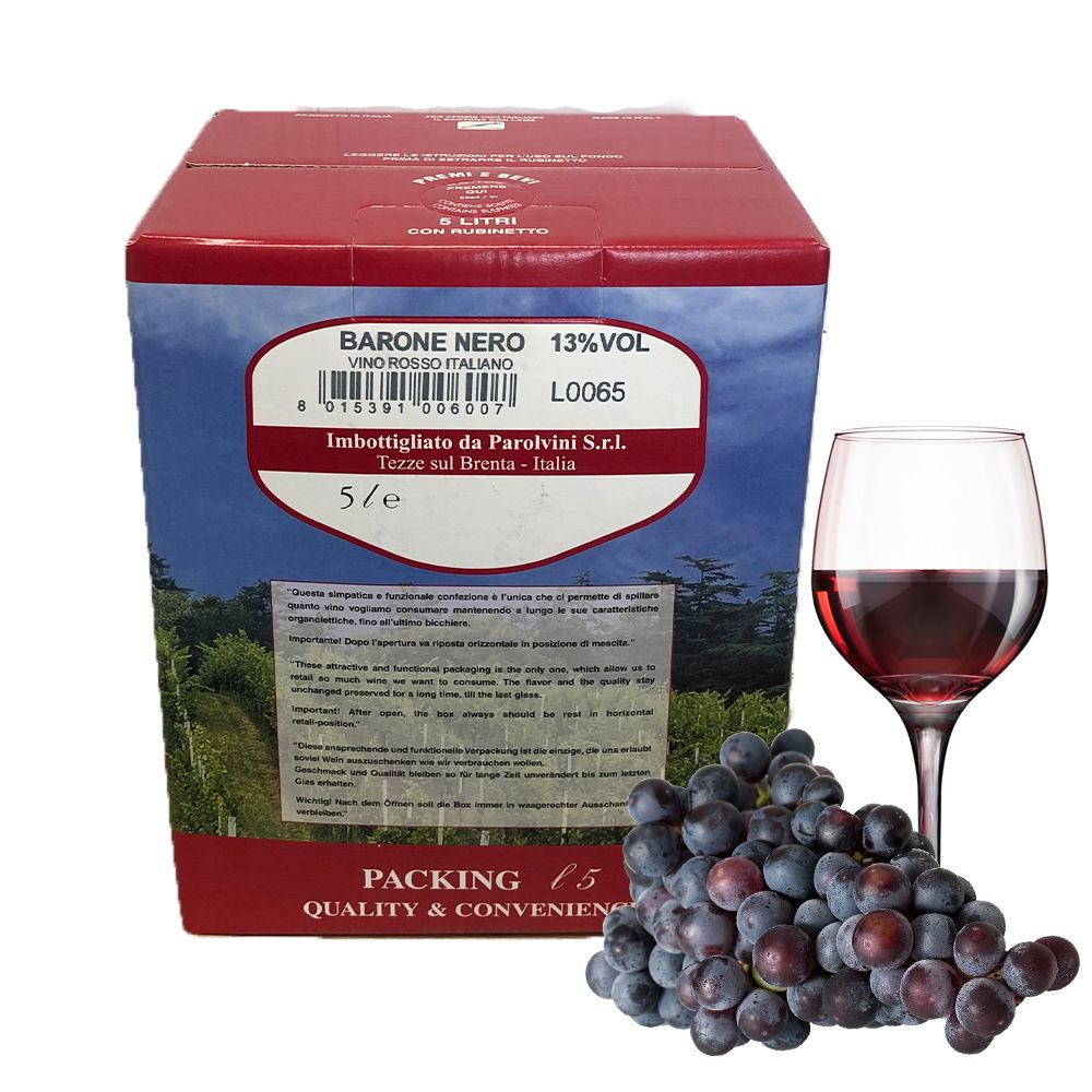 Barone Nero IGT 5l Bag in Box 13% | Parol Vini