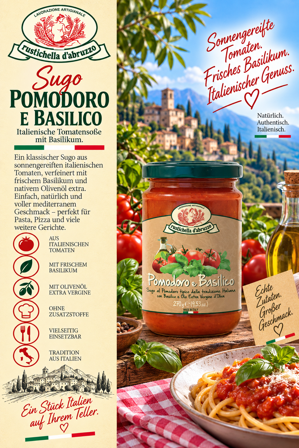 Tomatensauce, Pasta Sauce, Basilikum, Glas Jar, Italienische Tomate