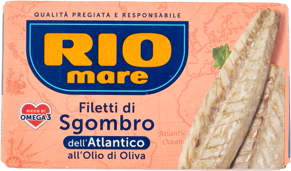 Filetti di Sgombro all Olio Oliva 125g | Rio Mare
