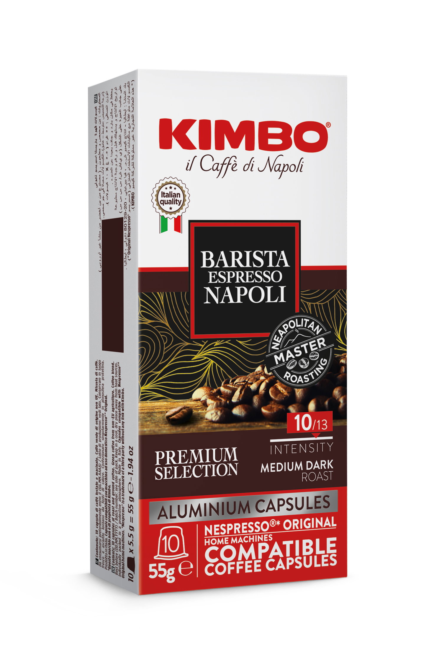 Kimbo Nespresso Kapseln Espresso Barista Napoli 10 Stück | Kimbo