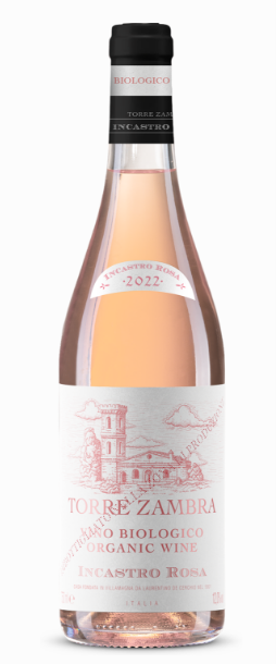 Incastro Rosa IGT BIO 0,75l  12% -  2024/ Torre Zambra