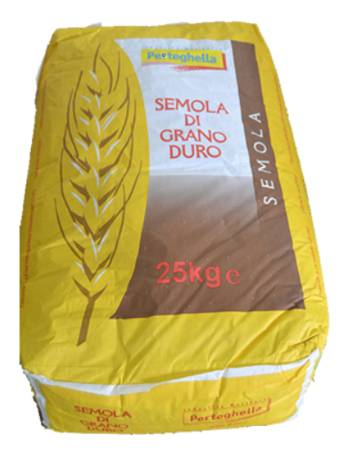 Semola Grano Duro 25kg Sack | Perteghella