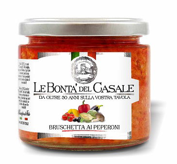 Bruschetta al Peperoni 212ml | Le Bonta Del Casale