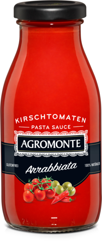 Fertige Tomatensoße Arrabbiata 260g | Agromonte