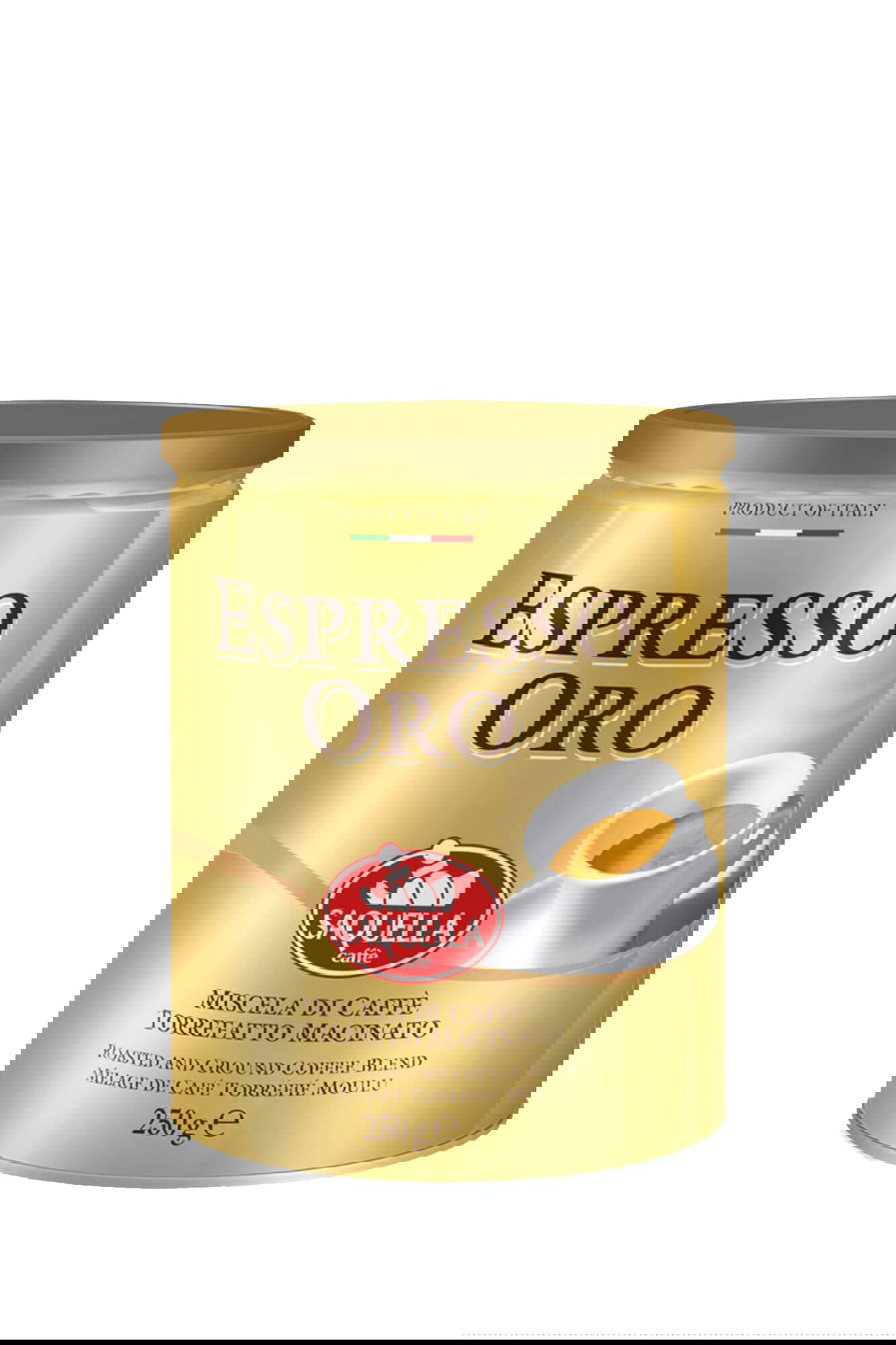 Caffe Espresso ORO 250 g gemahlen/ Saquella