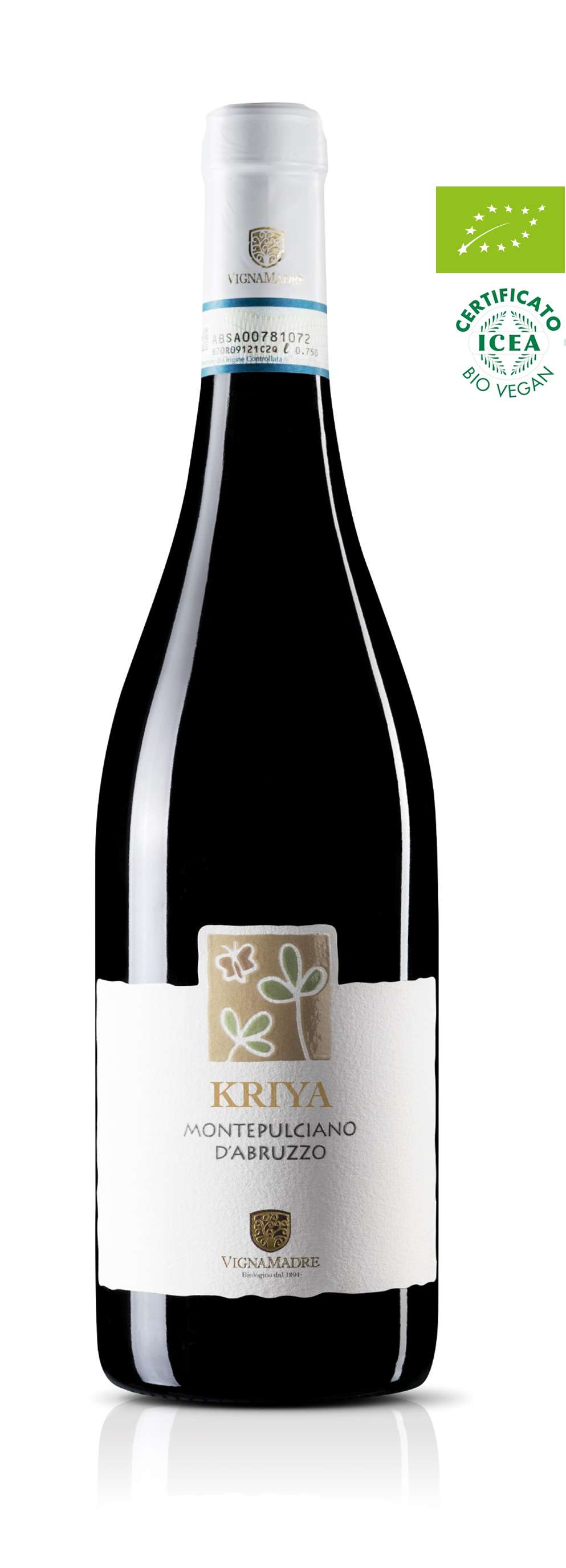 Montepulciano d Abruzzo DOC BIO Kriya  0,75l 13% - 2022 | Vigna Madre