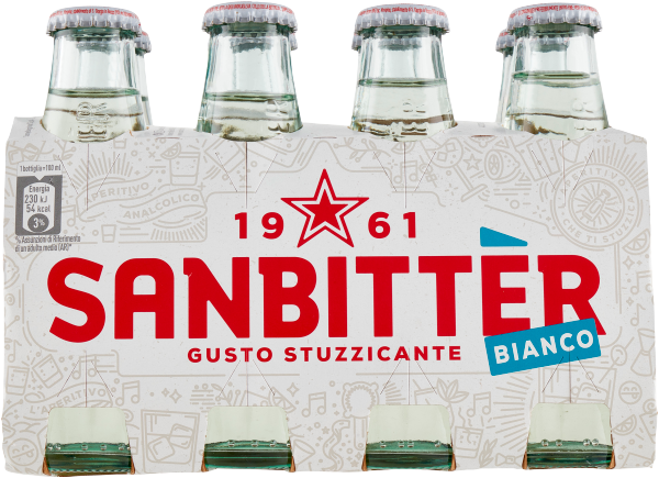 San Bitter Bianco Dry 8 x 10 cl/San Pellegrino