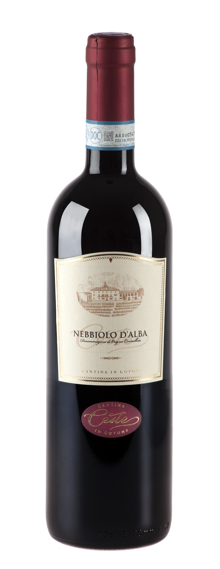 Nebbiolo d'Alba DOC 0,75l 14% - 2018 | Ceste