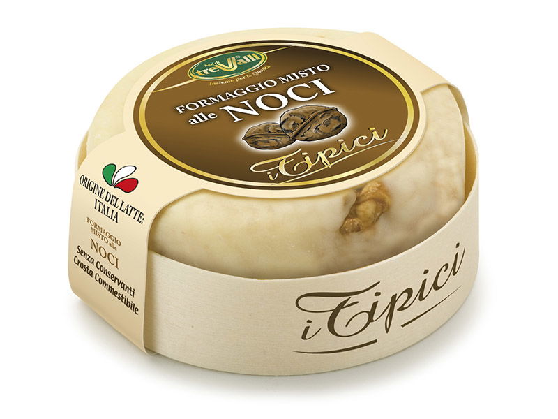 Caciotta Käse alle Noci  180 g / TreValli