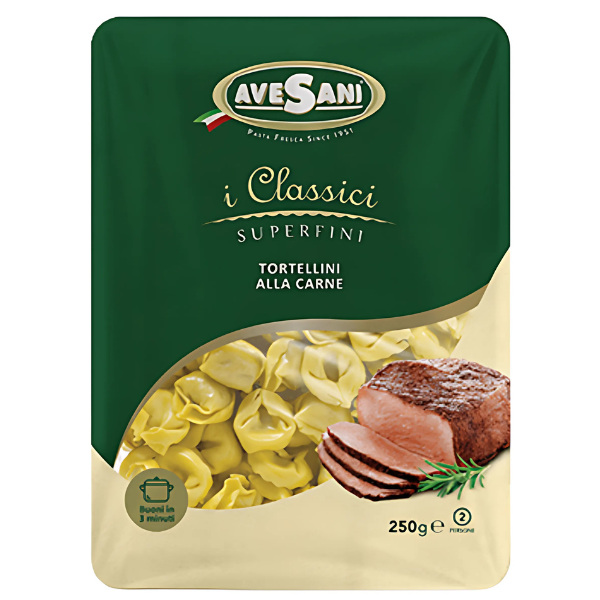 Tortellini Superfini alla Carne mit Fleisch 250g/Avesani